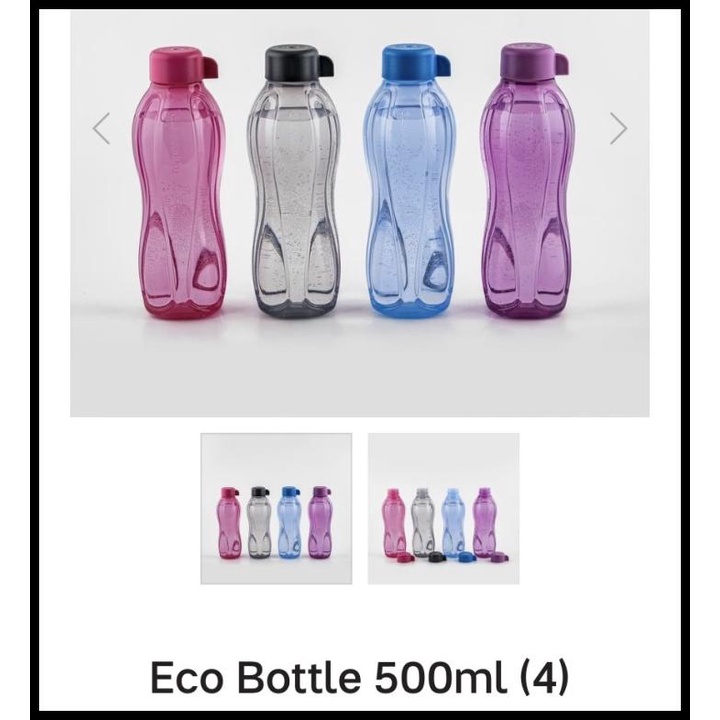 Jual Botol Minum Tupperware Eco Bottle 500 Ml 1 Pc Tutup Ulir Shopee