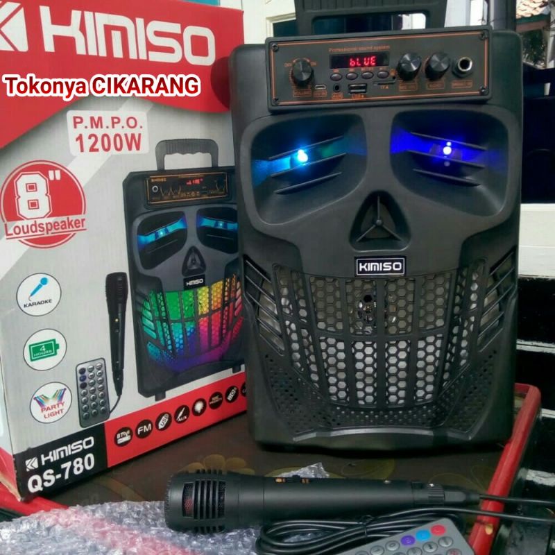 Jual Speaker Karaoke Bluetooth MKC KIMISO QS 780I Shopee Indonesia