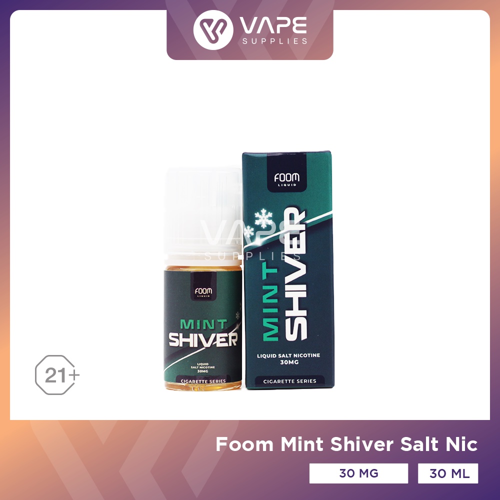 Jual Liquid Foom Mint Shiver Salt Nic 30ML By Foom Lab Shopee Indonesia