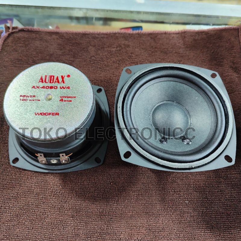 Jual Speaker Audax AX 4080 W4 4 Inch Shopee Indonesia