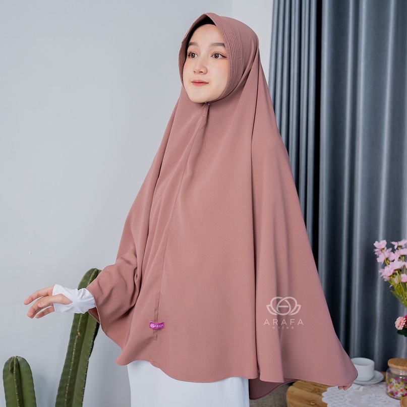 Jual Arafa Hijab Khimar Dhyanda L Wolfis Premium Pet Antem