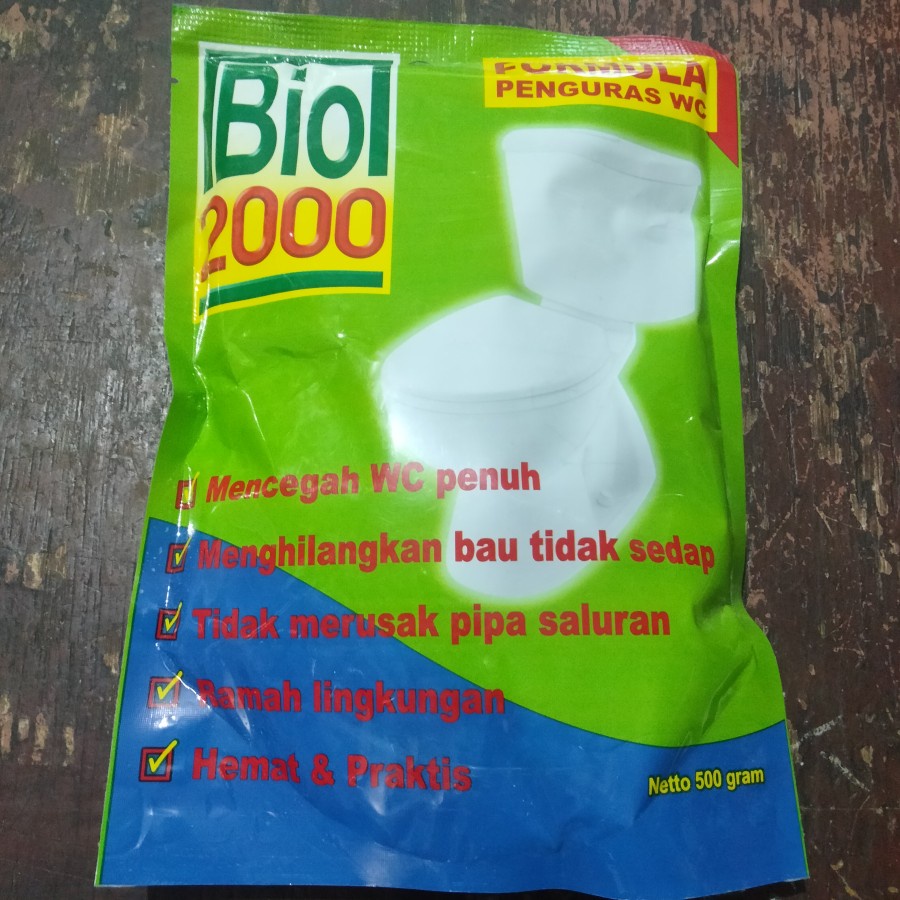 Jual Bio 2000 Kuras WC Obat Septi Tank Mampet Anti Sumbat Pembersih WC