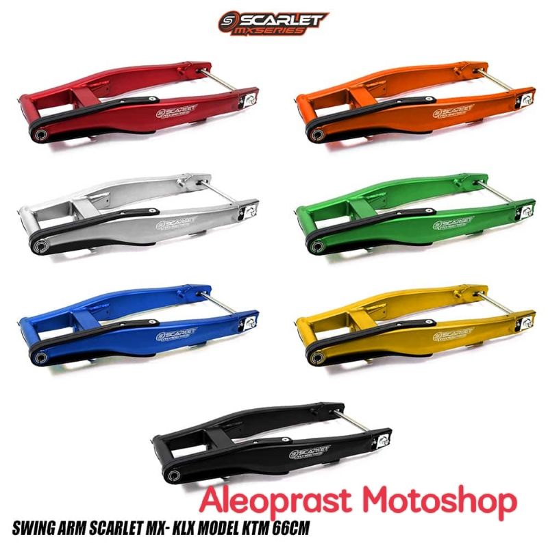 Jual Swing Arm Original SCARLET 10916 CRF 150L KLX DTRACKER WR 155 66