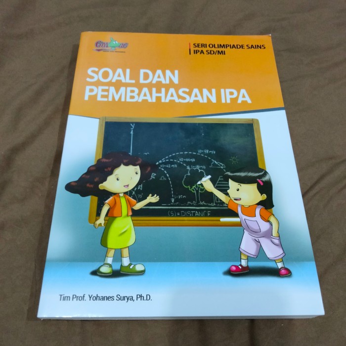 Jual Ensiklopedia Buku Original Seri Olimpiade Sains Ipa Sd Oleh Prof