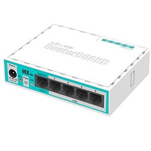 Jual Mikrotik Router Indoor Rb R Hex Lite Rb R Biru Putih