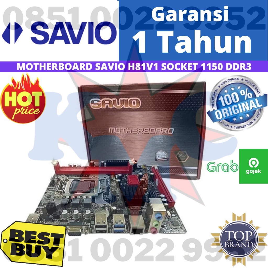 Jual Motherboard Savio H V Intel H V Socket Lga Ddr Shopee