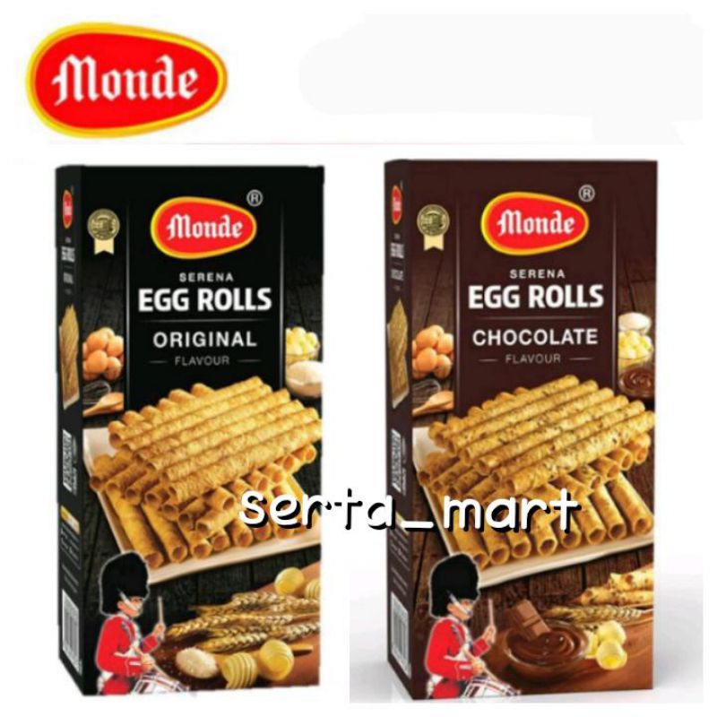 Jual Monde Serena Egg Rolls Original Chocolate Gr Egg Roll