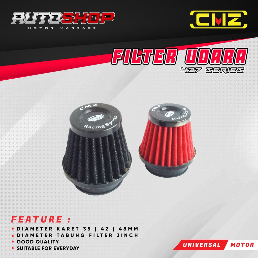 Jual Filter Saringan Udara Universal Motor Model KOSO CMZ RACING