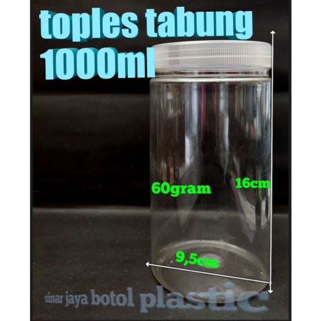 Jual Toples Tabung Ml Toples Silinder Shopee Indonesia