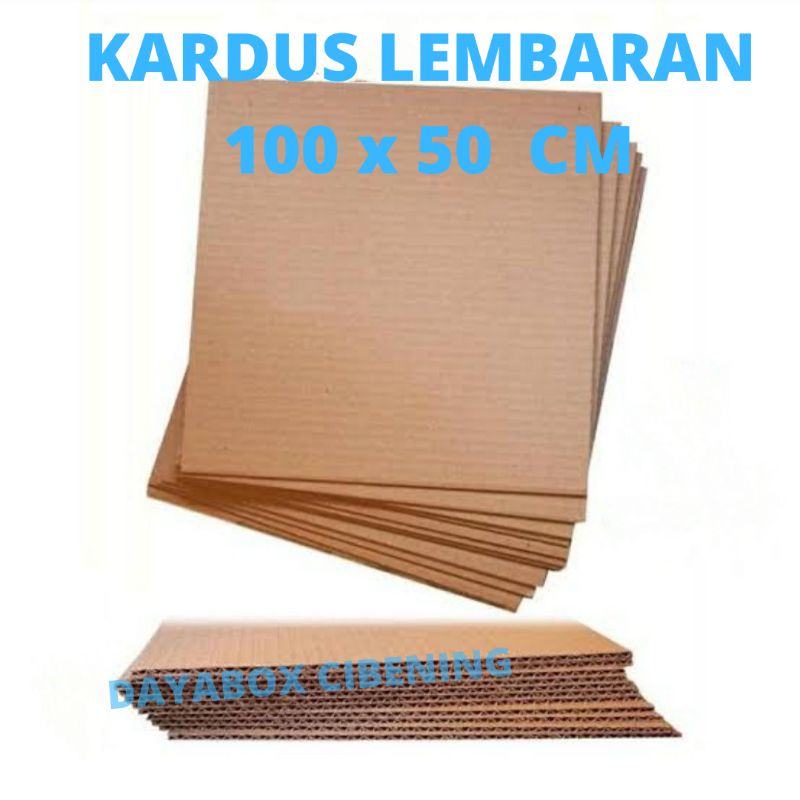 Jual Kardus Lembaran X Cm Sheet Baru Single Wall Shopee Indonesia