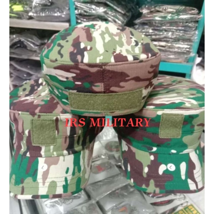 Jual Topi Pet Pdl Bahan Velbed Topi Pet Comando Tni Ad Topi Pet