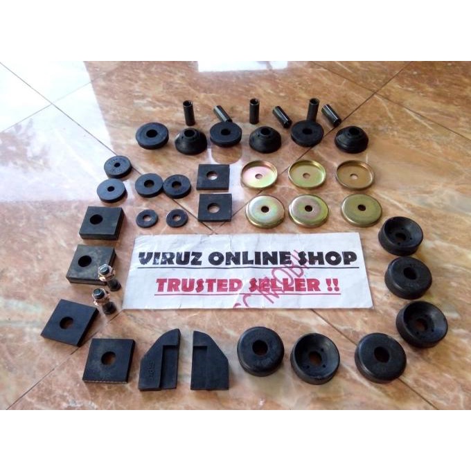 Jual Karet Kabin Cabin Full Set Karet Body Mouting Set Katana Jimny