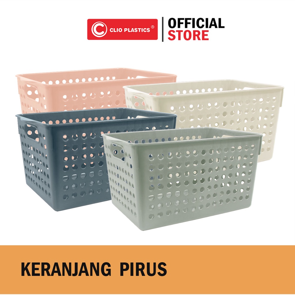 Jual Clio Keranjang Pirus Keranjang Plastik Storage Tempat Kaos