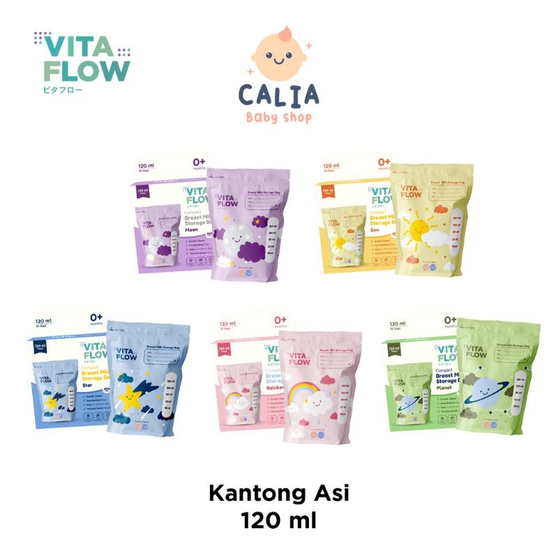 Jual Vitaflow Kantong Asi Breast Milk Bag Pcs Shopee Indonesia