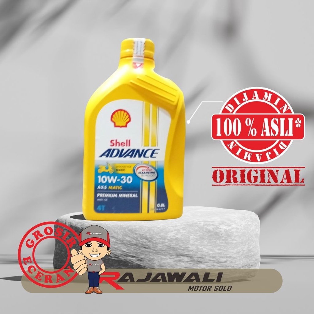 Jual SHELL ADVANCE AX5 MATIC 0 8L 10W 30 20W 40 Shopee Indonesia