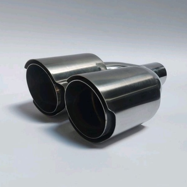 Jual Muffler Cutter Tailpipe 2 Lobang Sambungan Dekorasi Ujung Knalpot