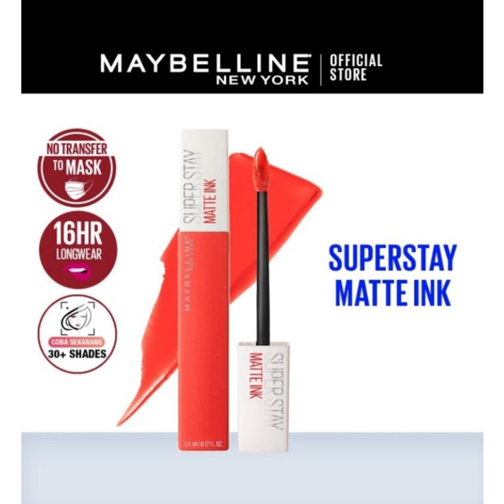 Jual Maybelline Superstay Matte Ink Unnudes Liquid Matte Lipstik Lip