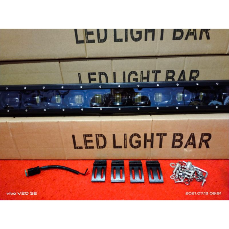 Jual Lampu Sorot LED BAR BLACK PHANTOM 105 Cm 400 Watt 9D Lens Lampu