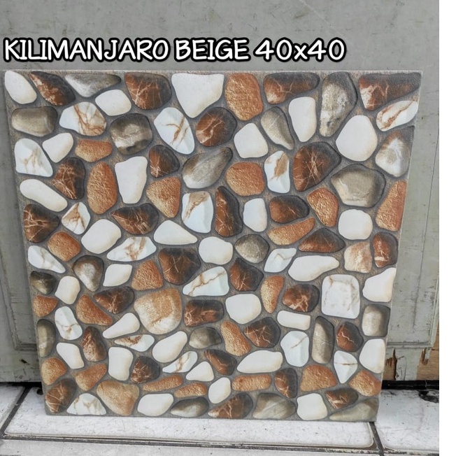 Jual Keramik Mulia X Kilimanjaro Beige Kasar Shopee Indonesia