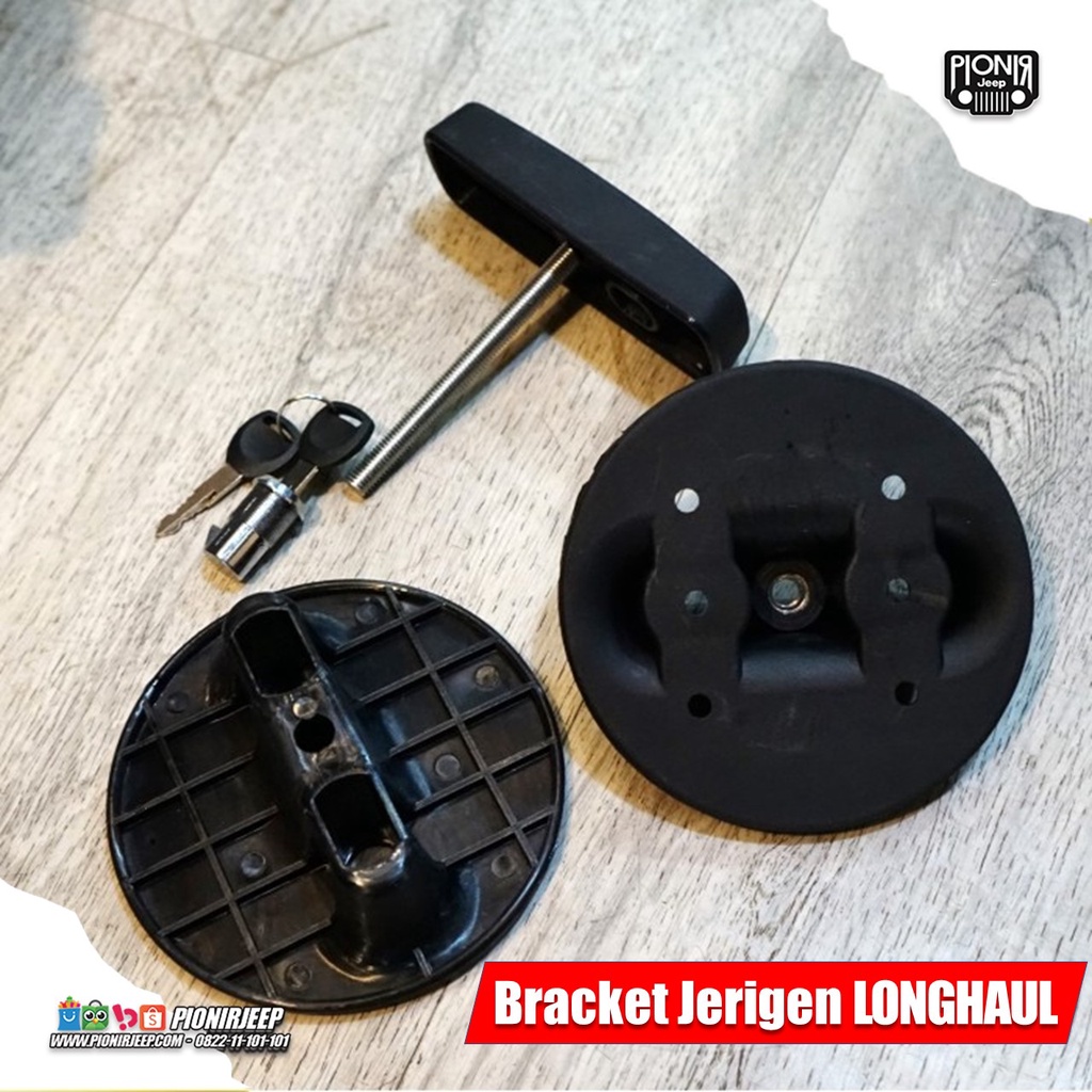 Jual Bracket Jerigen Long Haul 20 Liter Dengan Kunci Pengaman Shopee