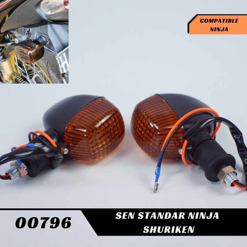 Jual Lampu Sein Sen Ninja Black Smoke Lampu Sen Ninja R Rr Dl Dll