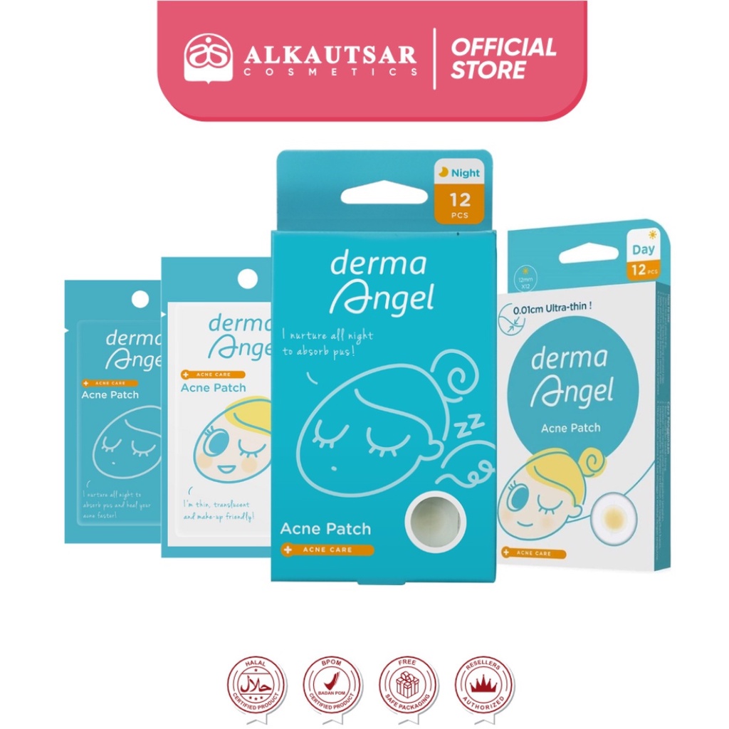 Jual DERMA ANGEL Acne Patch Day Night Derma Angel Acne Patch Plus