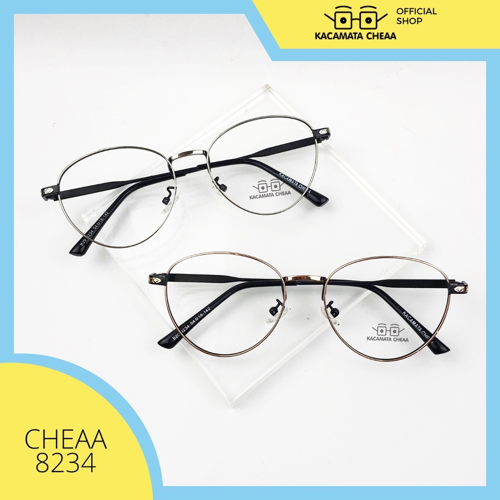 Jual Kacamatacheaa Kacamata Cat Eye Semi Cat Eye Besi Cheaa Frame