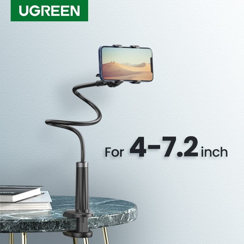 Jual Ugreen Holder Tripod Flexible Desk Phone Holder Gooseneck Lazypod