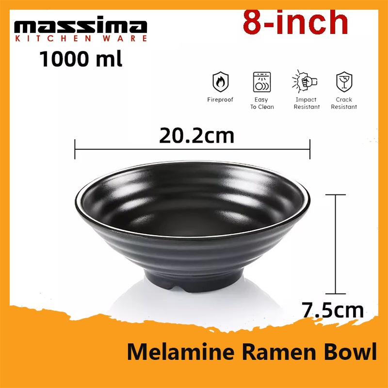 Jual Mangkok Ramen Mangkok Melamin Mangkok Mie Ramen Bowl Inch