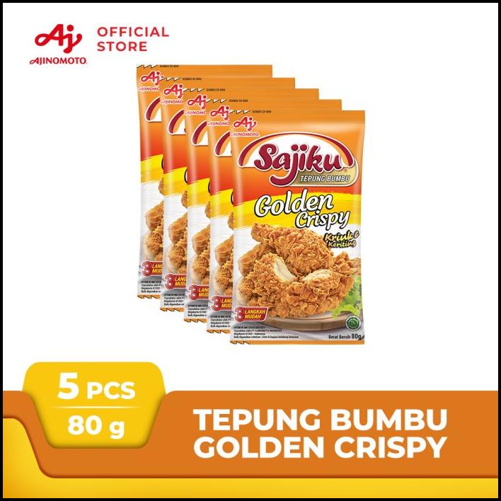 Jual Sajiku Tepung Bumbu Siap Pakai Golden Crispy G Pcs Shopee