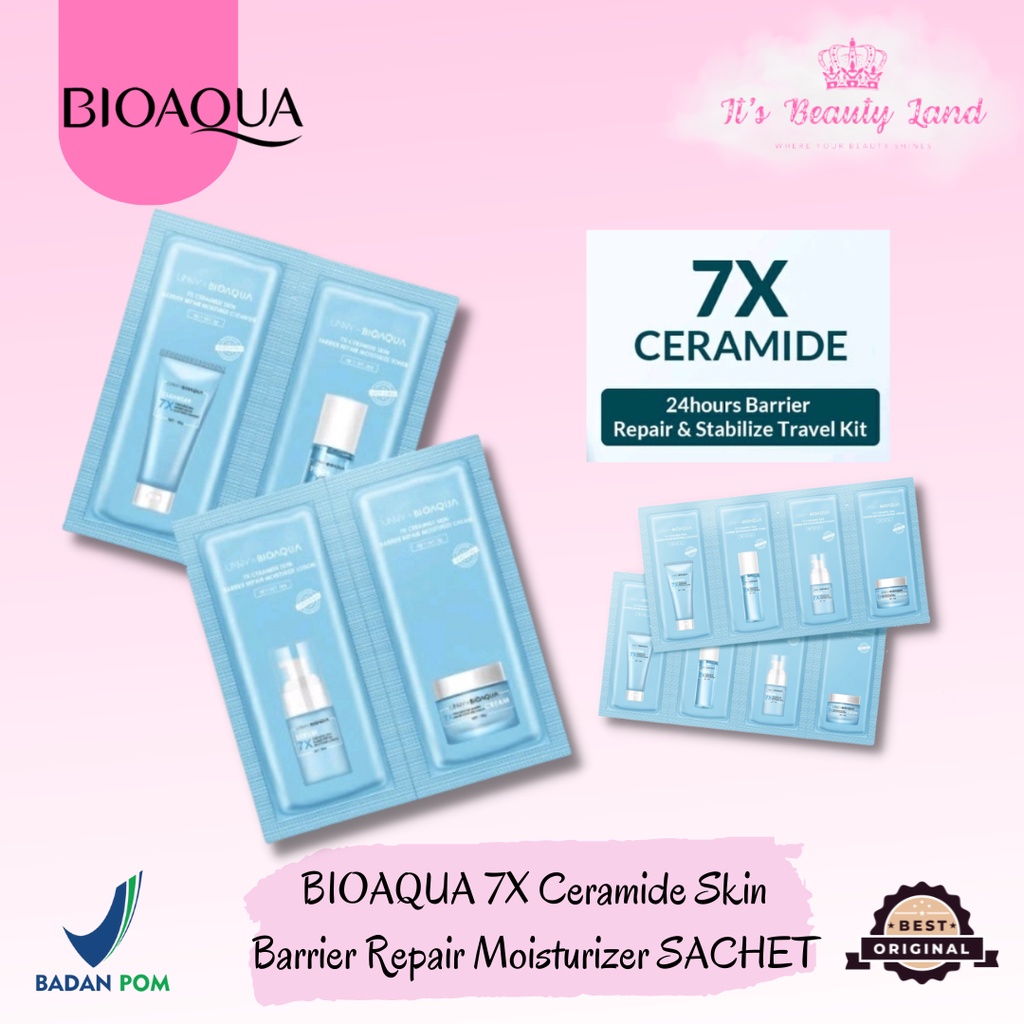 Jual Bioaqua X Ceramide Skin Barrier Repair Moisturizer Sachet