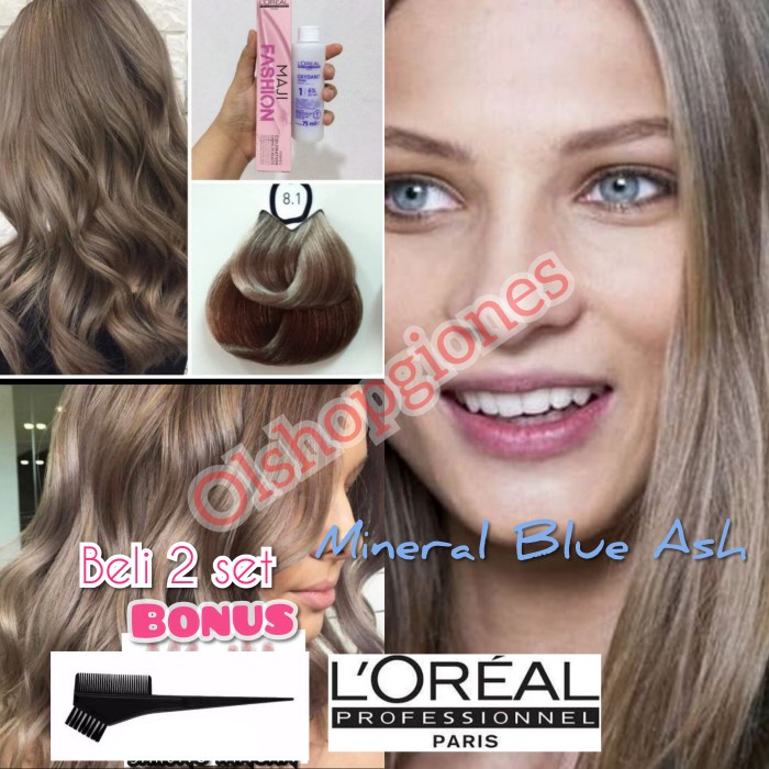 Jual Loreal Majifashion Light Ash Blonde Brown Cat Rambut L Oreal