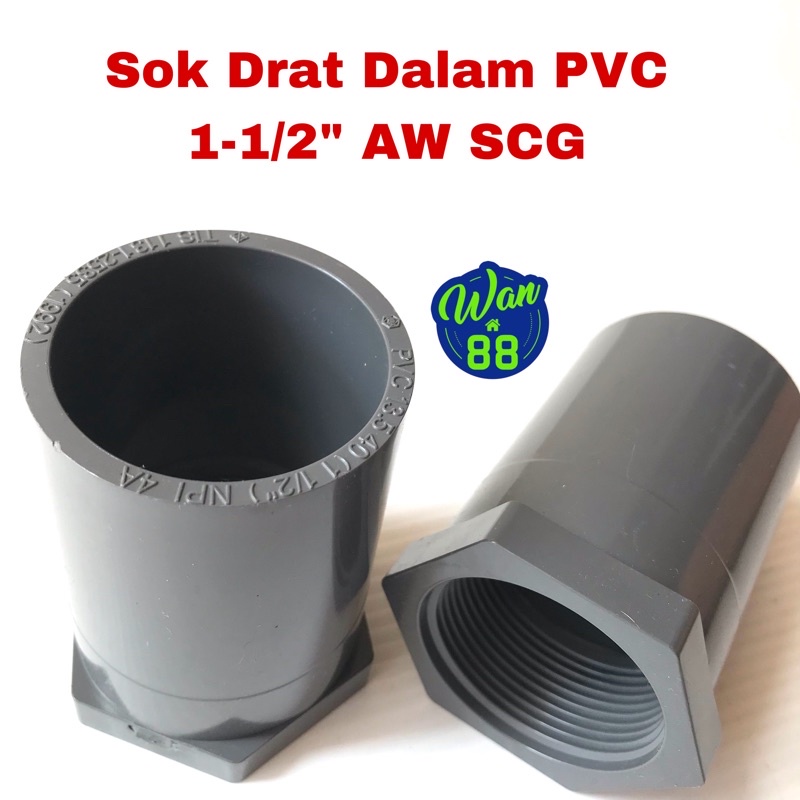 Jual Sok Drat Dalam Pvc Aw Scg Shopee Indonesia