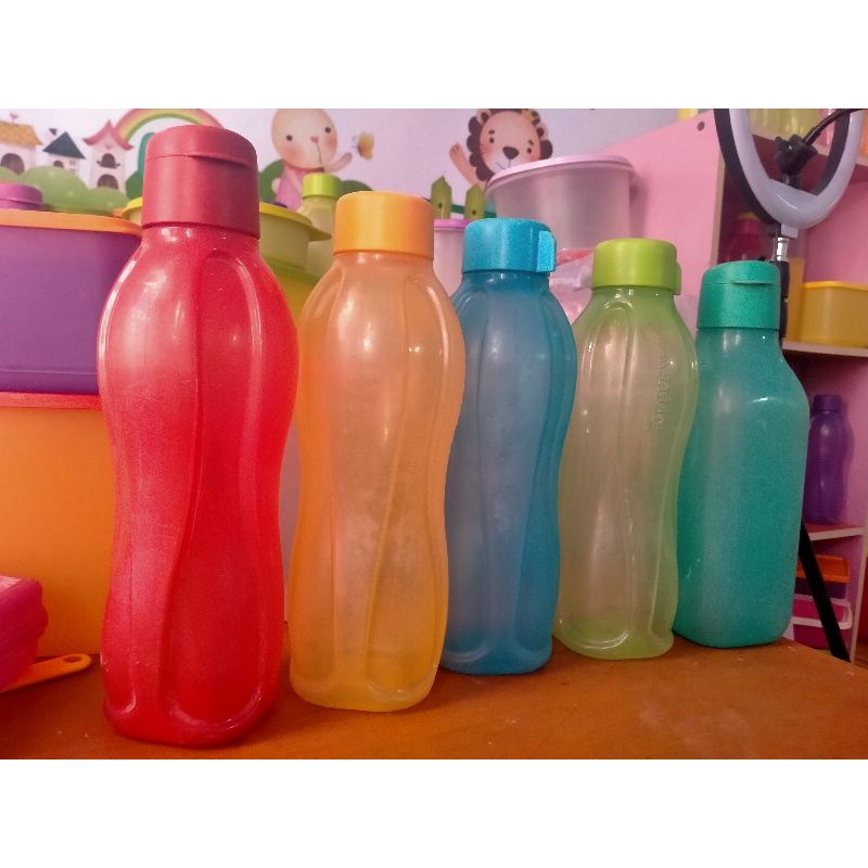 Jual Eco Botol 1 Liter Tupperware Second Preloved Eco Bottle 1L Bekas