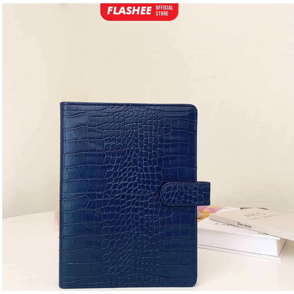 Jual Flashee Binder Polos Eksklusif A Ring Croco Agenda Phoebe