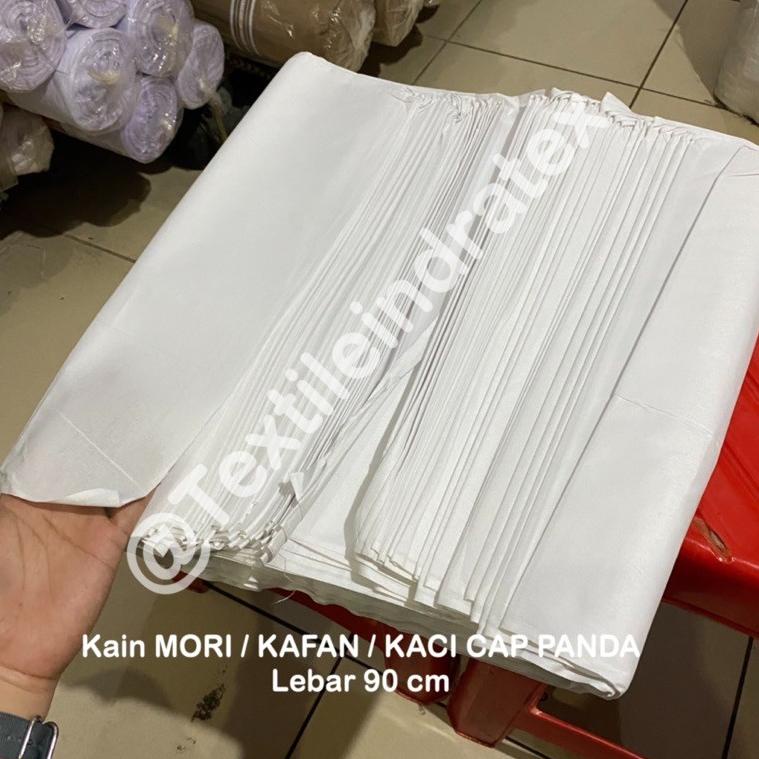 Jual Per 1 Roll Kain KAFAN MORI Belacu Blacu Tipis KACI PANDA Lb