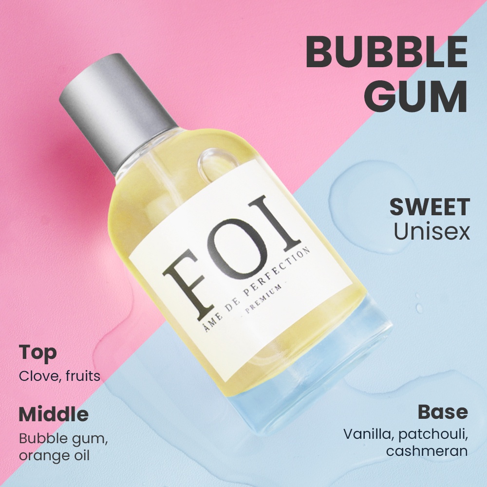 Jual Parfum Pria Wanita Tahan Lama Minyak Wangi Manis Bubble Gum Sweet