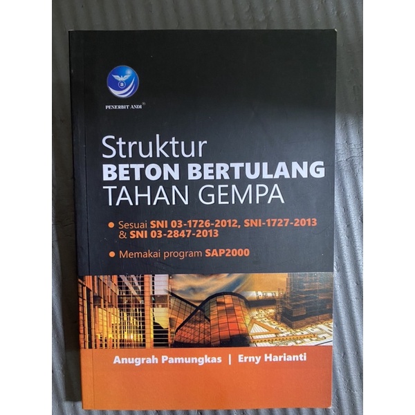 Jual Buku Struktur BETON BERTULANG TAHAN GEMPA Penerbit Andi Shopee Indonesia