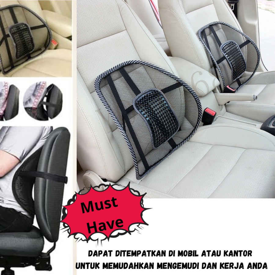 Jual Sandaran Punggung Kursi Mobil Penyangga Punggung Seat Cushion Car