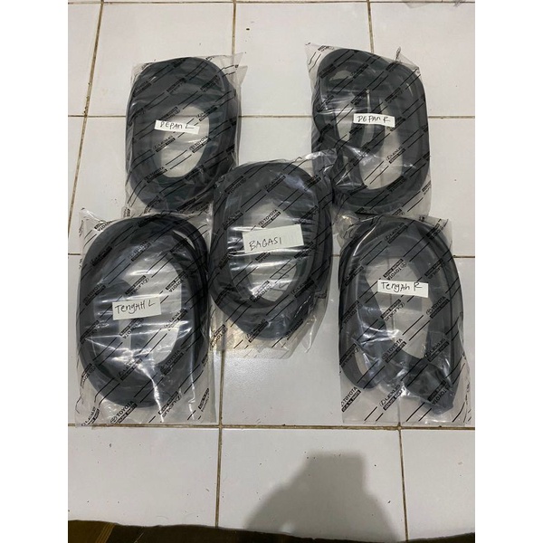 Jual Karet Balon Pintu Karet Peredam Bagasi Full Set Toyota Daihatsu