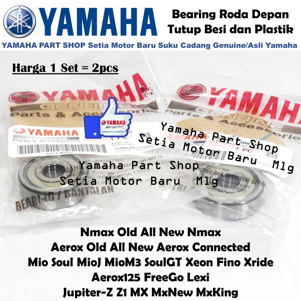 Jual Bering Laher Roda Depan Bearing Aerox Nmax Old All New Nmax Aerox