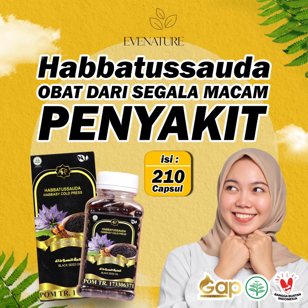 Jual Habbats Habbatussauda Kapsul Murni Shopee Indonesia