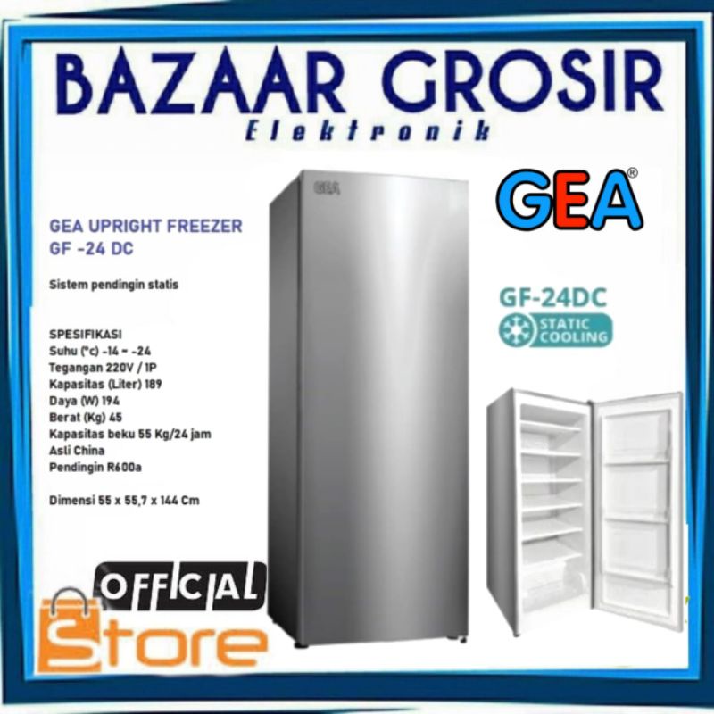 Jual Gea Upright Freezer Gf Dc Gf Dc Dc Shopee Indonesia