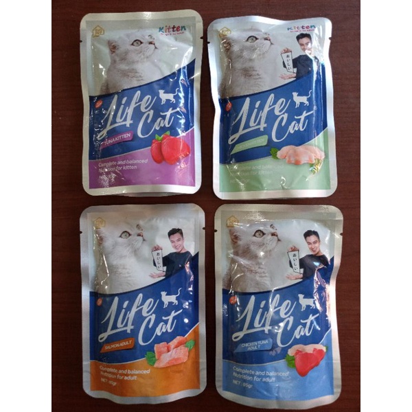 Jual Life Cat Pouch Makanan Basah Kucing Sachet All Variant Adult