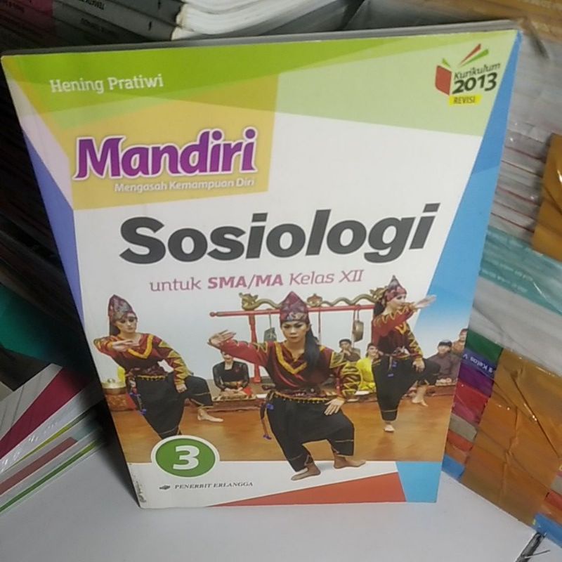 Jual Buku Original Mandiri Sosiologi Untuk Sma Ma Kelas Xii