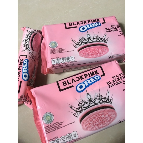 Jual Ready Langsung Kirim Oreo X Blackpink Limited Free Gift Oreo Viral