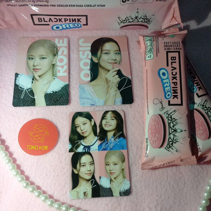 Jual Photocard Blackpink X Oreo Shopee Indonesia