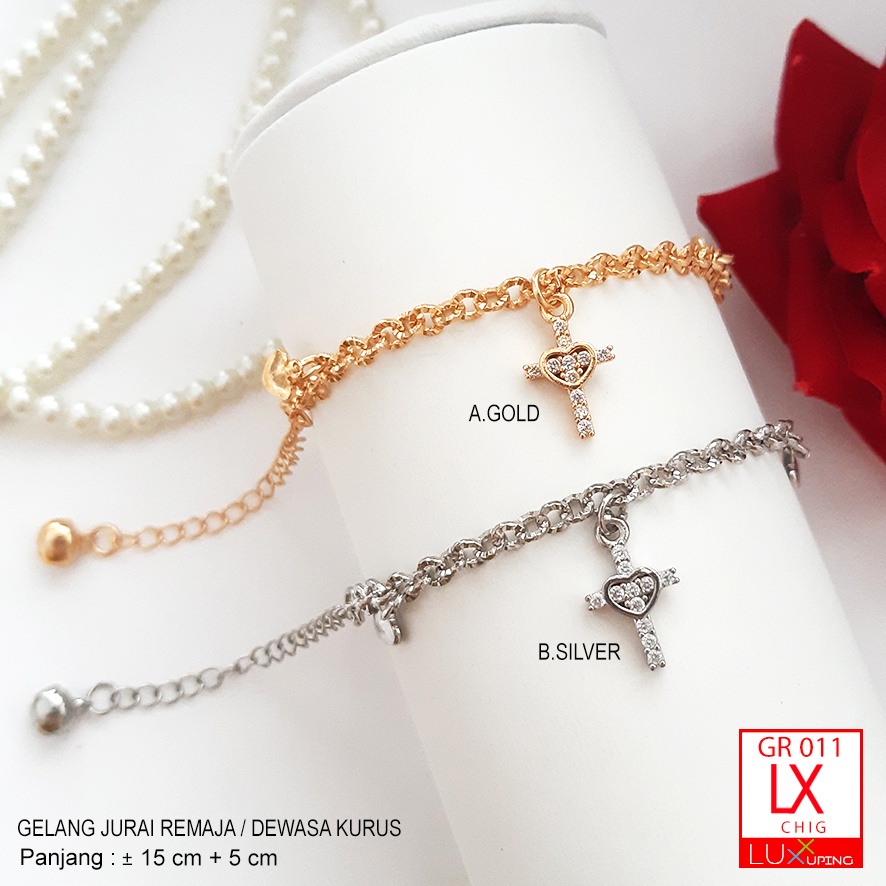 Jual Gr Gelang Salib Murah Gelang Remaja Atau Dewasa Kurus Perhiasan