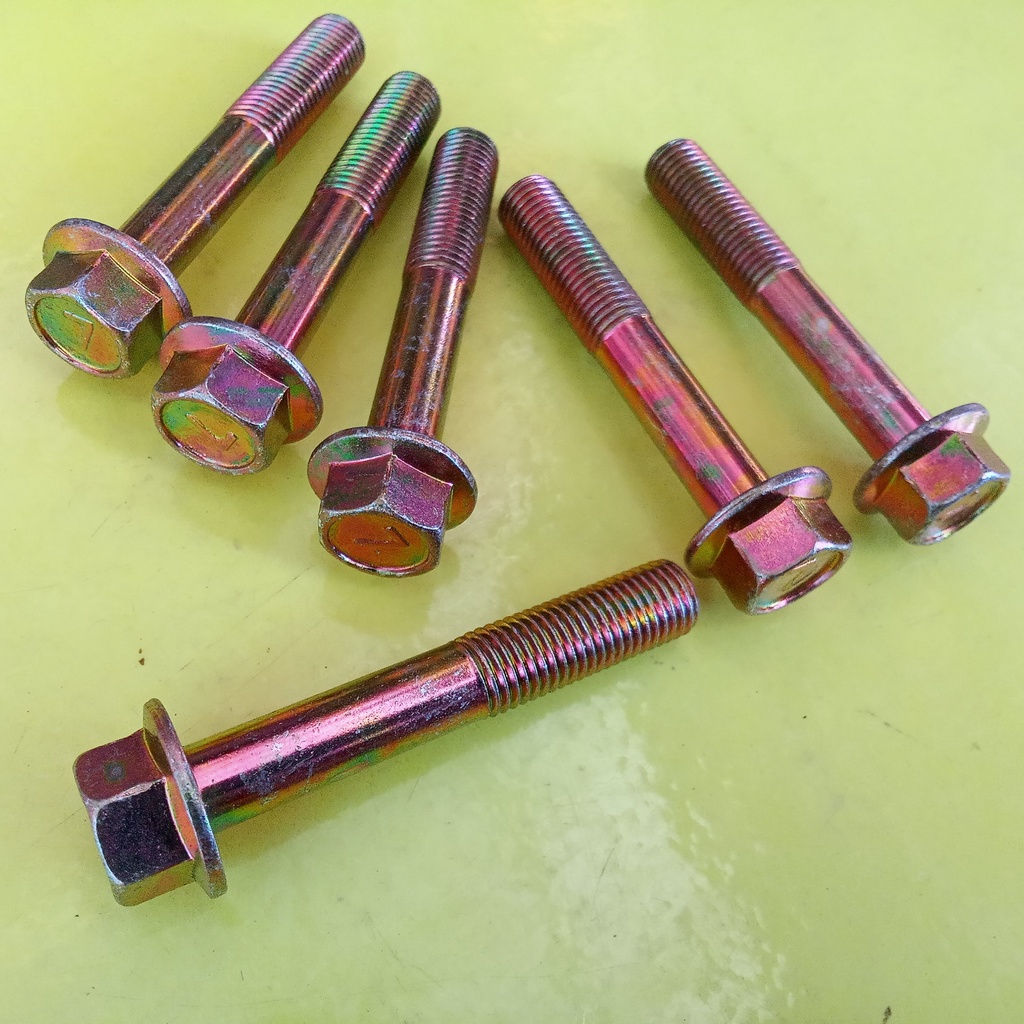 Jual Flange Bolt Kuning M X Baut Kunci Baut Topi M X