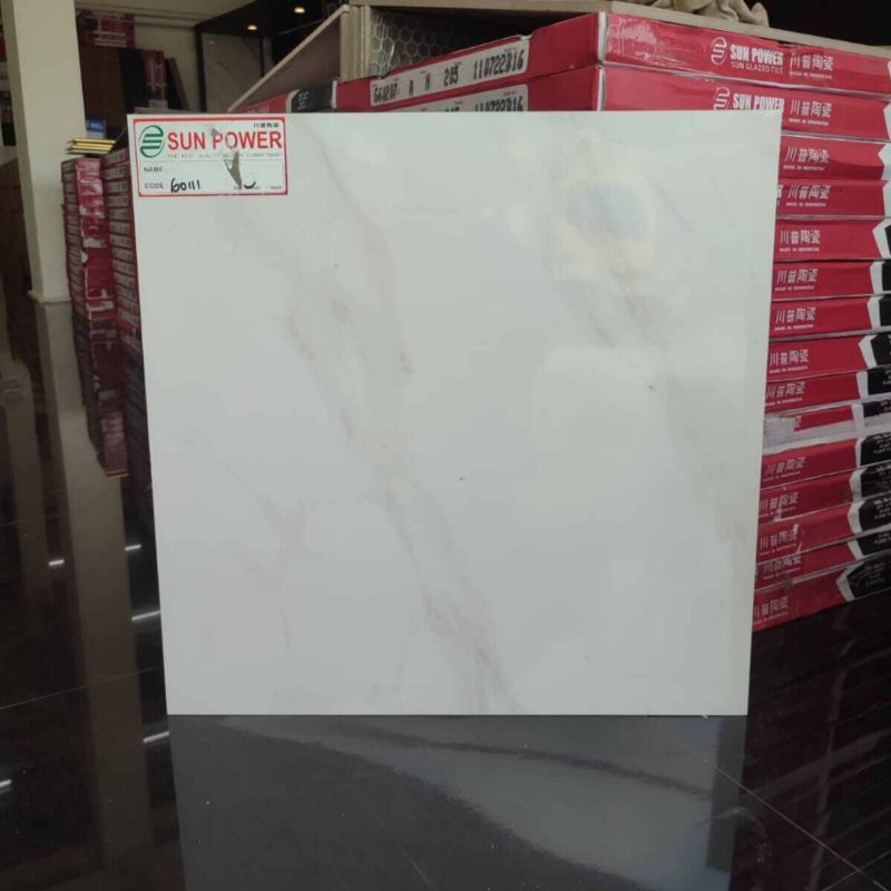 Jual Granit Lantai 60x60 Sun Power Calacatta White GS 60111 B Glossy